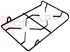 Immagine di GRIGLIA 2 FUOCHI PIATTINA 415X272MM. ARISTON
