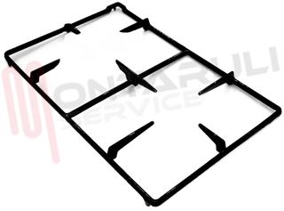 Immagine di GRIGLIA 2 FUOCHI GHISA 430X274MM. ZOPPAS