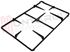 Immagine di GRIGLIA 2 FUOCHI GHISA 430X274MM. ZOPPAS