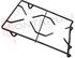 Immagine di GRIGLIA 2 FUOCHI PIATTINA 415X272MM. ARISTON