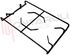 Immagine di GRIGLIA 2 FUOCHI PIATTINA 444X270MM. MARRONE ARISTON