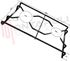 Immagine di GRIGLIA 2 FUOCHI PIATTINA 444X270MM. MARRONE ARISTON