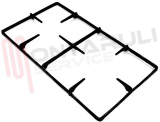Immagine di GRIGLIA 2 FUOCHI GHISA 439X242MM. ZOPPAS