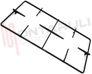 Immagine di GRIGLIA 2 FUOCHI PIATTINA 488X235MM. MARRONE ARISTON