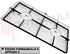 Immagine di GRIGLIA 2 FUOCHI PIATTINA 488X235MM. MARRONE ARISTON