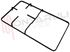 Immagine di GRIGLIA 1 FUOCO + PIASTRA PIATTINA 450X265MM. SAMET
