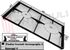 Immagine di GRIGLIA 2 FUOCHI GHISA 450X275MM. REX NAONIS