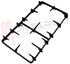 Immagine di GRIGLIA 2 FUOCHI GHISA 425X223MM. NERA OLMAR