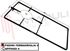 Immagine di GRIGLIA 1 FUOCO + PIASTRA PIATTINA 487X255MM. ARISTON