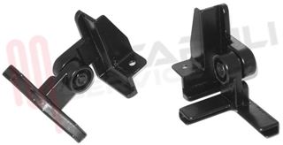 Immagine di CERNIERE COPERCHIO PIANO COTTURA NERE KIT 2PZ.