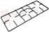Immagine di GRIGLIA 3 FUOCHI PIATTINA 532X220MM. PARKER