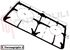 Immagine di GRIGLIA 2 FUOCHI GHISA 445X230MM. TRIPLEX