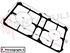 Immagine di GRIGLIA GHISA 2 FUOCHI 450X231MM. NERA TRIPLEX