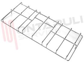 Visualizza i dettagli per GRIGLIA 3 FUOCHI FILO 530X220MM. PARKER Immagine di GRIGLIA 3 FUOCHI FILO 530X220MM. PARKER