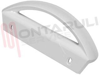 Immagine di MANIGLIA FRIGO BIANCA L=205MM.