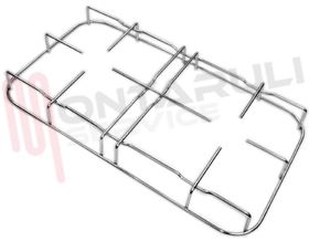 Visualizza i dettagli per GRIGLIA 2 FUOCHI FILO 447X248MM. H.40MM. CROMATA JOLLY INOX Immagine di GRIGLIA 2 FUOCHI FILO 447X248MM. H.40MM. CROMATA JOLLY INOX