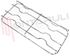 Immagine di GRIGLIA 2 FUOCHI FILO 455X208MM. CROMATA NARDI