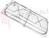 Immagine di GRIGLIA 2 FUOCHI FILO 462X240MM. CROMATA SMALVIC