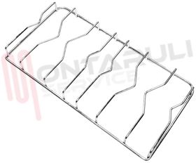 Visualizza i dettagli per GRIGLIA 2 FUOCHI FILO 455X235MM. H.40MM. CROMATA ARISTON Immagine di GRIGLIA 2 FUOCHI FILO 455X235MM. H.40MM. CROMATA ARISTON