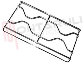 Visualizza i dettagli per GRIGLIA 2 FUOCHI FILO 400X220MM. TERIM CON 2 PIOLI Immagine di GRIGLIA 2 FUOCHI FILO 400X220MM. TERIM CON 2 PIOLI