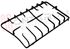 Immagine di GRIGLIA 2 FUOCHI PIATTINA 436X268MM. SX ONOFRI