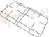 Immagine di GRIGLIA 2 FUOCHI FILO 399X240MM. CROMATA JOLLY INOX