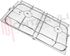 Immagine di GRIGLIA 2 FUOCHI FILO 399X240MM. CROMATA JOLLY INOX