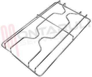 Immagine di GRIGLIA 2 FUOCHI FILO 402X230MM. CROMATA ARISTON
