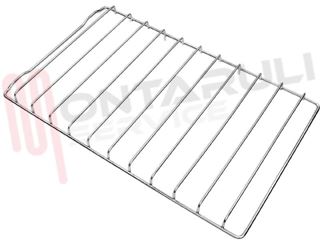 Immagine di GRIGLIA 2 FUOCHI FILO 452X278MM. INOX ZANUSSI