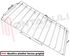 Immagine di GRIGLIA 2 FUOCHI FILO 452X278MM. INOX ZANUSSI