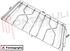 Immagine di GRIGLIA 2 FUOCHI FILO 452X279MM. INOX ZANUSSI