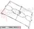 Immagine di GRIGLIA 2 FUOCHI FILO 423X247MM. CROMATA IGNIS