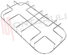 Visualizza i dettagli per GRIGLIA 2 FUOCHI FILO 454X237MM. CROMATA STIL DOMUS STARGAS Immagine di GRIGLIA 2 FUOCHI FILO 454X237MM. CROMATA STIL DOMUS STARGAS