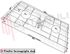 Immagine di GRIGLIA 2 FUOCHI FILO 495X268MM. INOX IGNIS