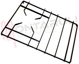 Immagine di GRIGLIA 1 FUOCO + APPOGGIO GHISA 464X311MM. MARRONE IGNIS