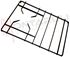Immagine di GRIGLIA 1 FUOCO + APPOGGIO GHISA 464X311MM. MARRONE IGNIS
