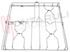 Immagine di GRIGLIA 3 FUOCHI+PIASTRA FILO 463X473MM. INOX ELBA