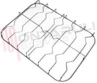 Immagine di GRIGLIA 4 FUOCHI FILO 569X425MM. INOX ARISTON