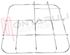 Immagine di GRIGLIA 3 FUOCHI+PIASTRA FILO 475X447MM. CROMATA GASFIRE