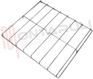 Immagine di GRIGLIA 4 FUOCHI FILO 482X467MM. CROMATA SMEG