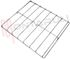 Immagine di GRIGLIA 4 FUOCHI FILO 482X467MM. CROMATA SMEG