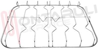 Immagine di GRIGLIA 4 FUOCHI FILO 538X518MM. INOX ARISTON
