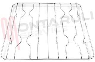 Immagine di GRIGLIA 4 FUOCHI FILO 575X502MM. CROMATA BOMPANI