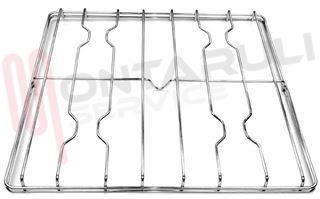 Immagine di GRIGLIA 4 FUOCHI FILO 478X446MM. CROMATA GASFIRE