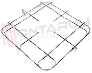 Immagine di GRIGLIA 1 FUOCO FILO 360X350MM. CROMATA BOMPANI