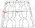 Immagine di GRIGLIA 4 FUOCHI FILO 470X401MM. CROMATA NARDI