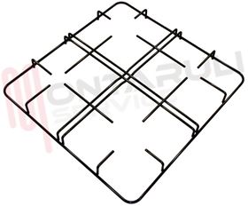 Visualizza i dettagli per GRIGLIA 4 FUOCHI FILO 470X455MM. ARISTON MARRONE SCURO Immagine di GRIGLIA 4 FUOCHI FILO 470X455MM. ARISTON MARRONE SCURO