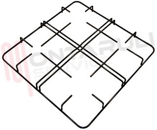 Immagine di GRIGLIA 4 FUOCHI FILO 470X455MM. ARISTON MARRONE SCURO