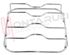 Immagine di GRIGLIA 1 FUOCO FILO 209X208MM. CROMATA NARDI