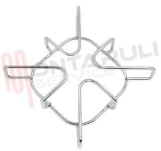 Immagine di GRIGLIA 1 FUOCO FILO 138X138MM. INOX FRANKE